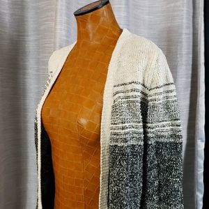 Black and white cardigan